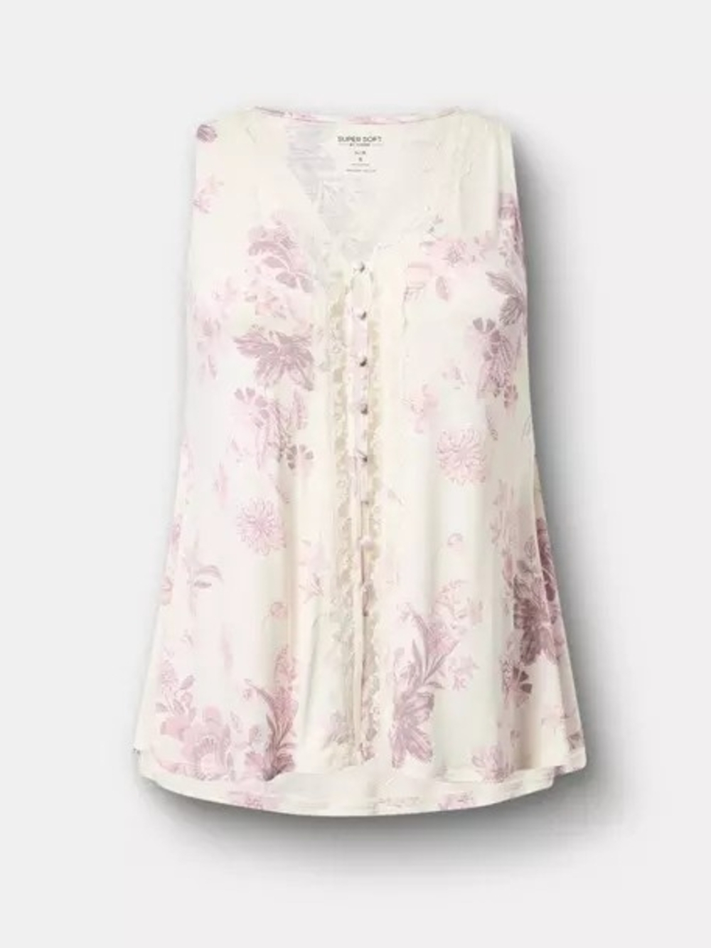 Nwot Torrid Size 2x Supersoft Slub V-Neck Fit N Flare Top - Picture 5 of 8